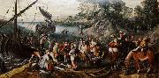 Joachim Beuckelaer Miraculous Draught of Fishes Spain oil painting artist